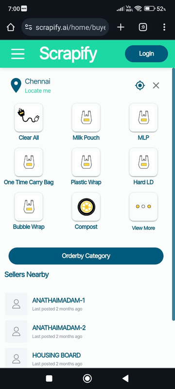 Waste Segregation Interface